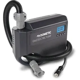 Dometic Bomba Eléctrica Gale de 12V para Toldos Inflables, Cable con Enchufe para Encendedor y 6 Adaptadores (DOM5060444793365)