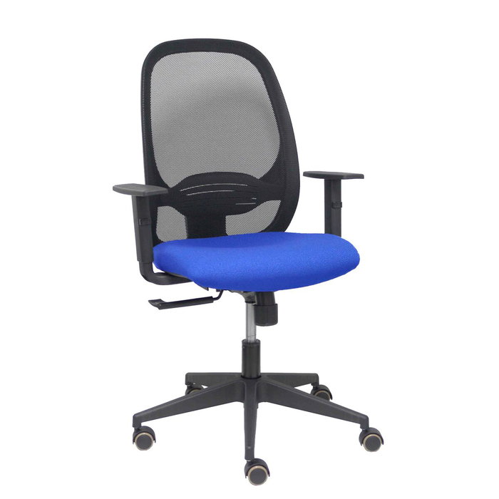 PIQUERAS Y CRESPO Silla Cilanco Azul y Negra con Mecanismo Sincro