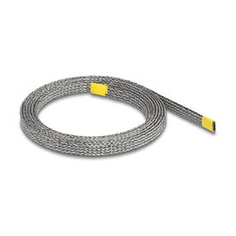 DeLOCK Funda trenzada para protección EMI 2 m x 10 mm Gris