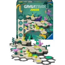 Ravensburger 97 piezas Gravitrax Junior My Jungle Starter Set Circuito de Canicas Juego de Construcción Creativo A partir de 3 Años RAV4005556274994