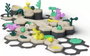 Ravensburger GraviTrax Junior Starter Set My Jungle - Circuito de canicas de 97 piezas
