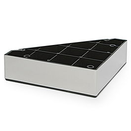 Q&Q Pata Escuadra KADE 120x120 H40 Plástico Cromo