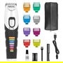 Wahl 09893-0443 Cortapelos para Barba, Batería de Litio 240 min, 8 Peines Guía, Carga Rápida, 1.5-13mm, Cuchillas de Precisión