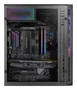 Mars Gaming MC-Blaze Caja Gaming PC Midi Tower Negro con Tira LED Frontal y Ventana Lateral, Compatible con Placas ATX, Micro-ATX, Mini-ITX