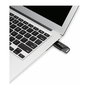 PNY Attach X USB 3.2 Gen 1 64 GB Memoria USB Negro de Alta Velocidad, 130 MB/s, Deslizable con Llavero, Compatible Plug and Play