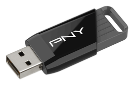 PNY Attaché X Unidad Flash USB 64 GB USB Tipo A 3.2 Gen 1 Negro 130 MB/s