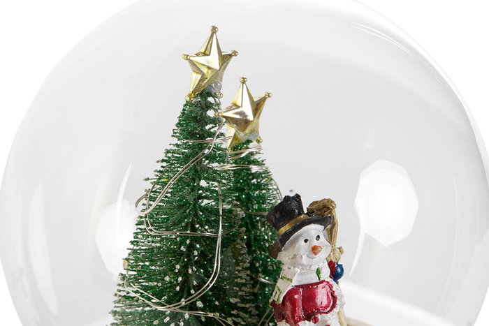 DKD Home Decor Decoracion Luminosa Multicolor 4 Unidades 11 x 11 x 12 cm