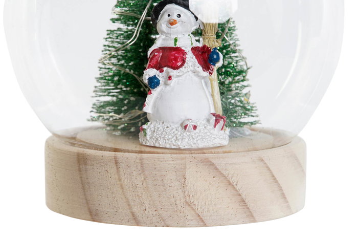 DKD Home Decor Decoracion Luminosa Multicolor 4 Unidades 11 x 11 x 12 cm