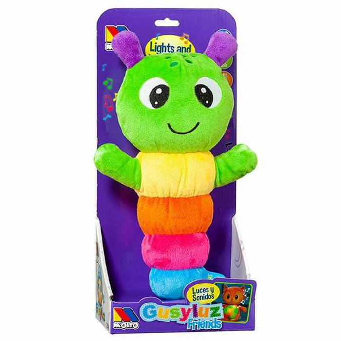 Molto Wormy peluche Luces y sonidos 33 cm Molto Wormy peluche Luces y sonidos 33 cm