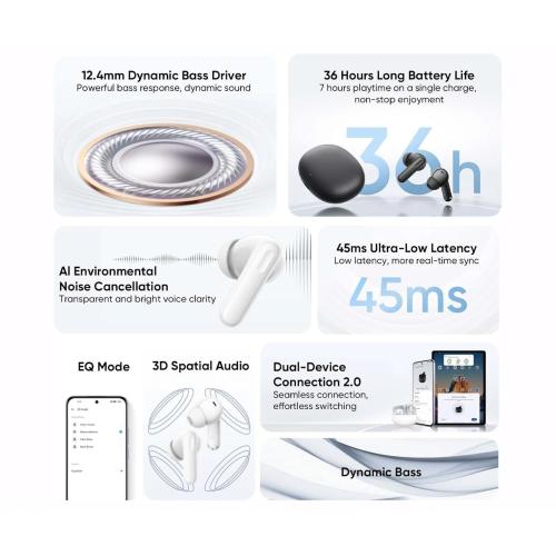 Realme TechLife Buds Negro