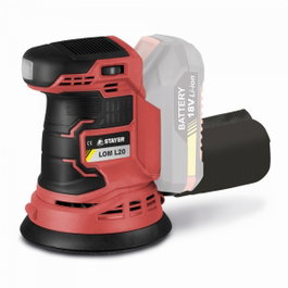 STAYER Lijadora Orbital 18V sin Batería LOM L20
