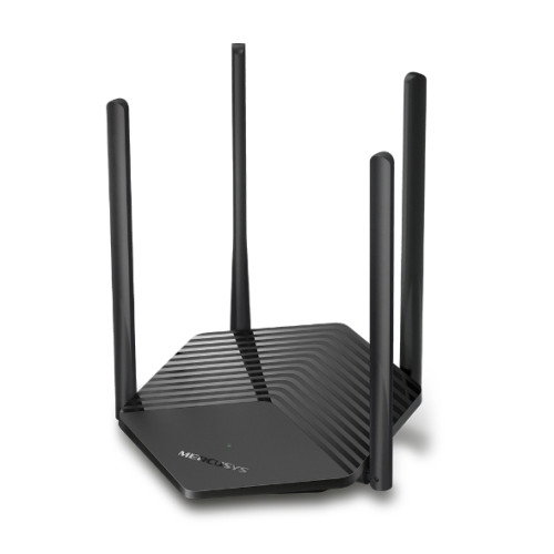Mercusys MR60X Router Wi-Fi 6 AX1500 Doble Banda Negro