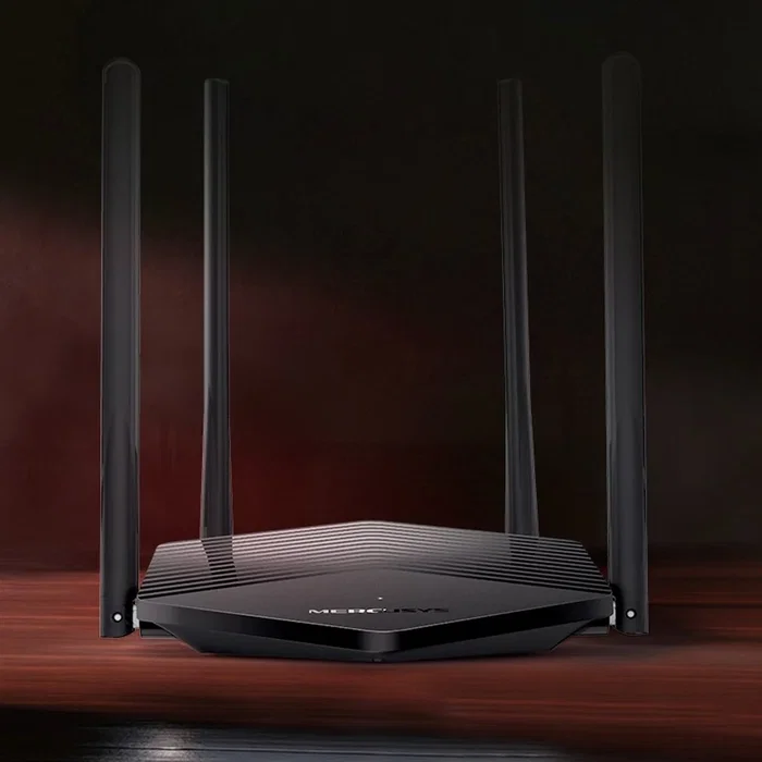 Mercusys MR60X Router Wi-Fi 6 AX1500 Doble Banda Negro