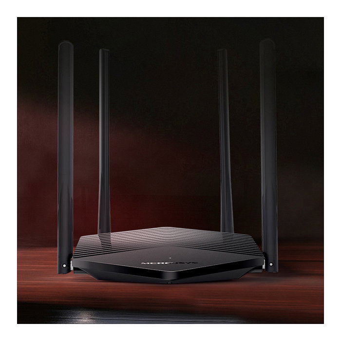 Mercusys MR60X Router Wi-Fi 6 AX1500 de Doble Banda con 4 Antenas Mercusys MR60X Router Wi-Fi 6 AX1500 de Doble Banda con 4 Antenas