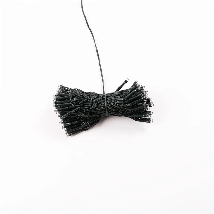 HO Guirnalda LED Exterior 10M HO-XMAS-070-IP65-10M-WW, 8 Modos, Blanco Cálido, Impermeable IP65