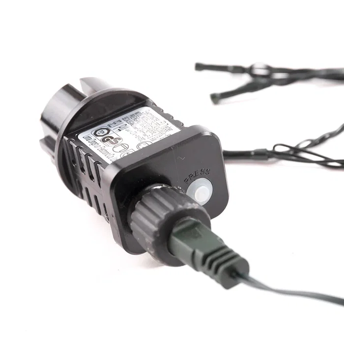 HO Guirnalda LED Exterior 10M HO-XMAS-070-IP65-10M-WW, 8 Modos, Blanco Cálido, Impermeable IP65