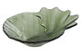 DKD Home Decor Centro de Mesa Tropical Piña Cristal Verde 17 x 5 x 24 cm (4 Unidades)