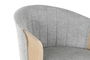 DKD Home Decor Taburete Scandi Gris 56 x 95 x 58 cm