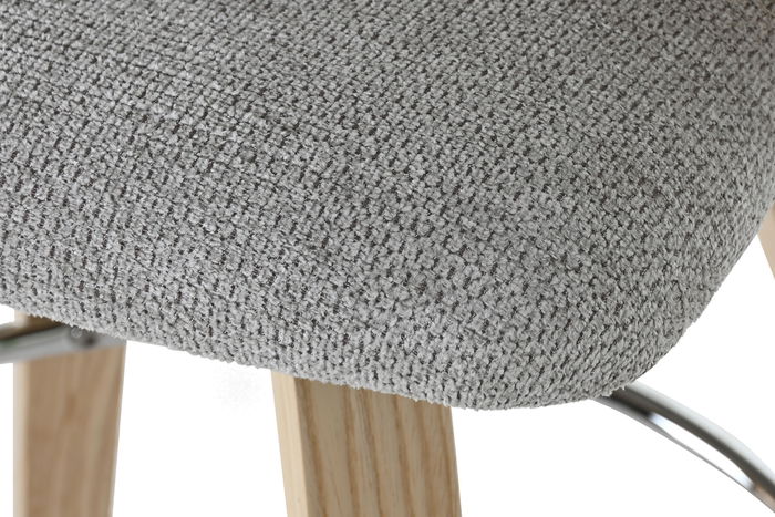 DKD Home Decor Taburete Scandi Gris 56 x 95 x 58 cm