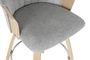 DKD Home Decor Taburete Scandi Gris 56 x 95 x 58 cm