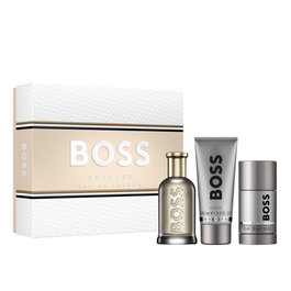 Set Hugo Boss: Boss Bottled, Eau De Parfum, For Men, 100 ml + Boss Bottled, Deodorant Spray, For Men, 150 ml + Boss Bottled, Sandalwood, Cider and Vetiver, Deodorant Stick, For Men, 75 ml