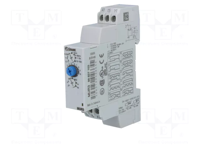 CROUZET MUR Relé de tiempo SPDT 250VAC/8A 24÷240VAC