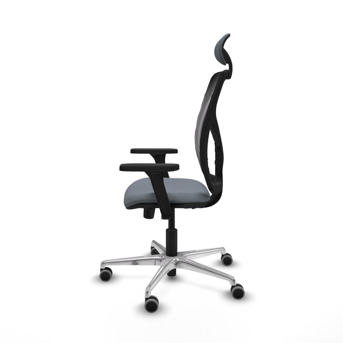 PIQUERAS Y CRESPO Silla de oficina Motilla con mecanismo Sincro/Traslack, Gris y Negro PIQUERAS Y CRESPO Silla de oficina Motilla con mecanismo Sincro/Traslack, Gris y Negro