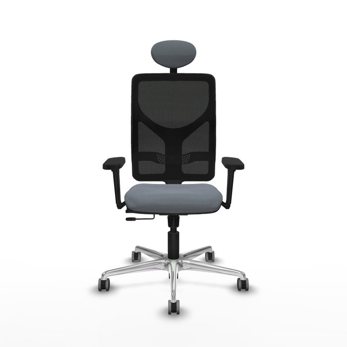 PIQUERAS Y CRESPO Silla de oficina Motilla con mecanismo Sincro/Traslack, Gris y Negro PIQUERAS Y CRESPO Silla de oficina Motilla con mecanismo Sincro/Traslack, Gris y Negro