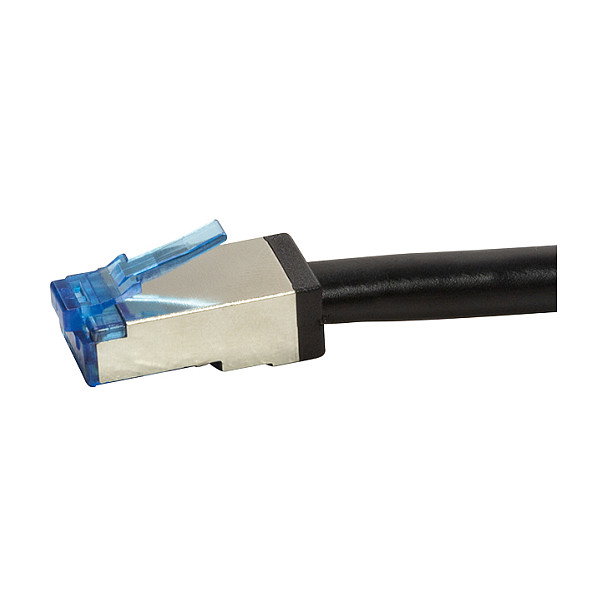 LOGILINK Patch Cord Cat 6a S/FTP 50m Negro para Exteriores LOGILINK Patch Cord Cat 6a S/FTP 50m Negro para Exteriores