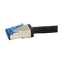 LOGILINK Patch Cord Cat 6a S/FTP 50m Negro para Exteriores