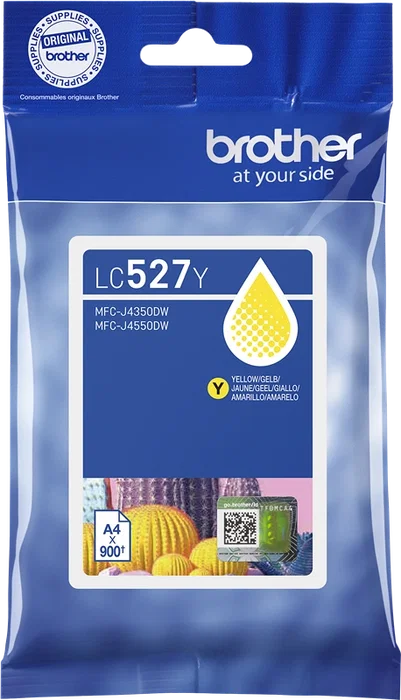 Brother LC527Y Cartucho de tinta Amarillo Brother LC527Y Cartucho de tinta Amarillo