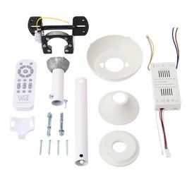 Marele Ventilador Techo 48W LED 5040lm Regulable CCT 3500-6500K Temporizador Mando Distancia