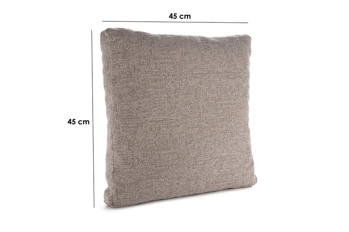Atelier Del Sofa Almohada Mocha 1 Lino 45x45 cm Color Moca Confort de Lujo Diseño Elegante Versátil y Duradero