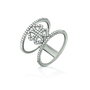 Folli Follie Anillo Plateado Tamaño 52