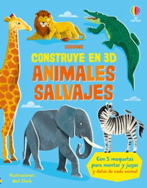 USBORNE Animales (Construye en 3D)