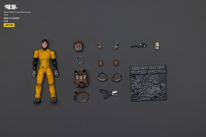 Steel Ride Corps Dark Source Figura Mechanic Tork 7 cm