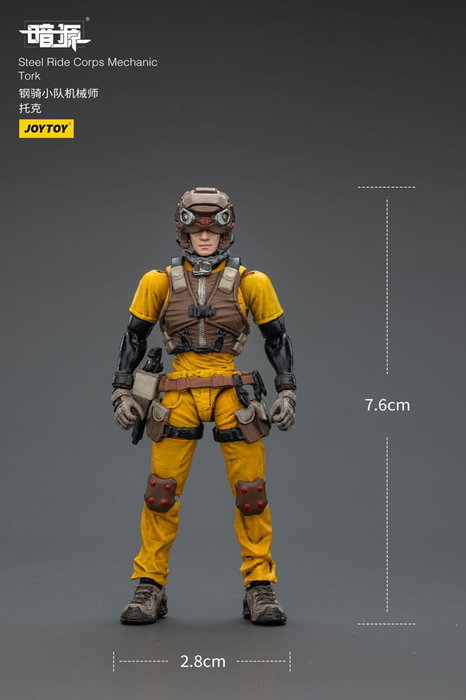 Steel Ride Corps Dark Source Figura Mechanic Tork 7 cm