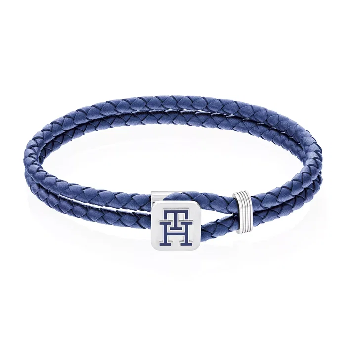 Tommy Hilfiger Pulsera de Cuero Azul 2790530 Tommy Hilfiger Pulsera de Cuero Azul 2790530
