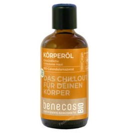 BENECOS Aceite Corporal Macerado Calendula 100M Bio Vegano, Orgánico COSMOS, para Piel Seca y Agrietada