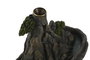 DKD Home Decor Soporte para Incienso de Resina Montaña Gris