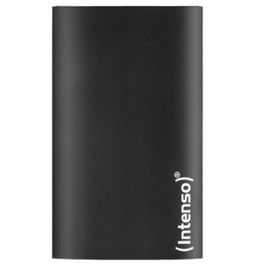 Intenso Premium SSD Externo 500 GB, Almacenamiento Rápido USB 3.2, Hasta 500 MB/s, Negro, Portátil y Compacto, Compatible con Windows y Mac, Modelo 4"