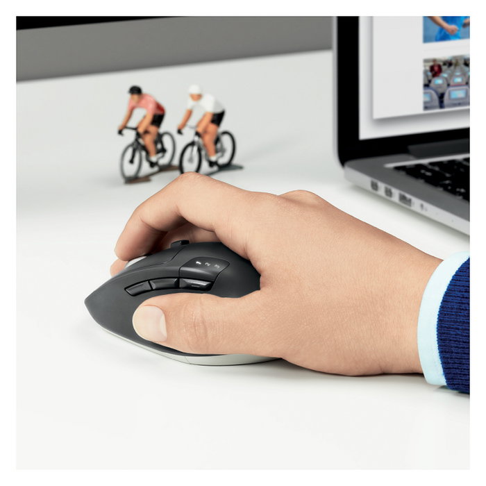 Logitech M720 Triathlon Ratón Inalámbrico Negro
