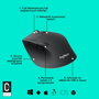 Logitech M720 Triathlon Ratón Inalámbrico Negro