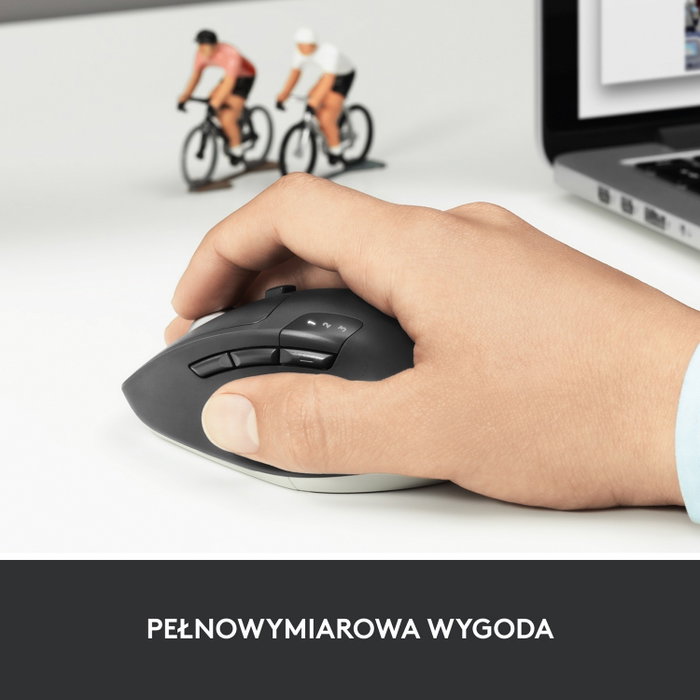 Logitech M720 Triathlon Ratón Inalámbrico Negro