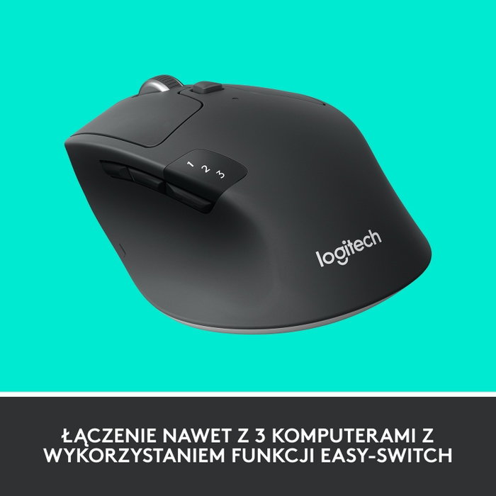 Logitech M720 Triathlon Ratón Inalámbrico Negro