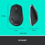 Logitech M720 Triathlon Ratón Inalámbrico Negro