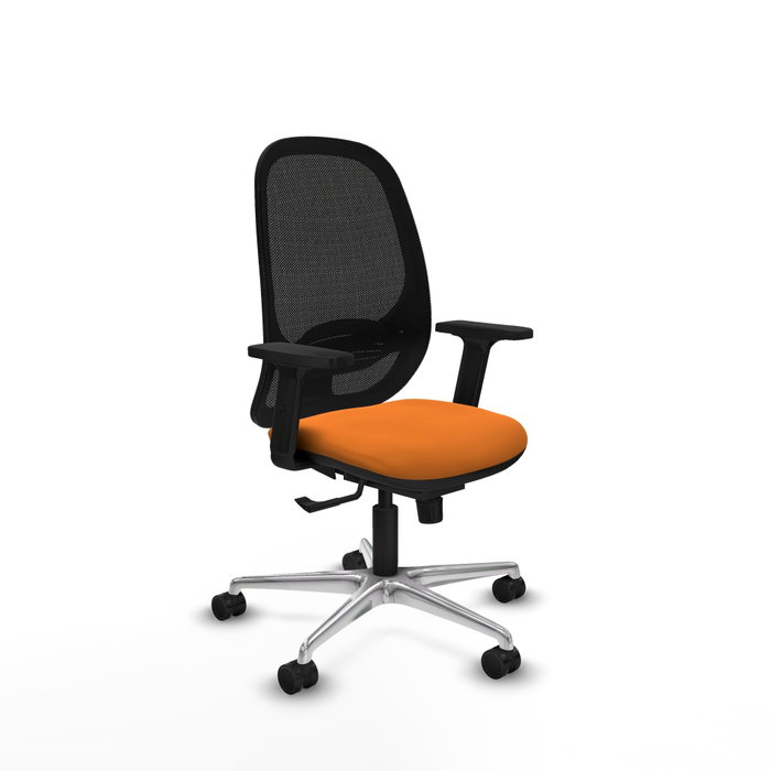 PIQUERAS Y CRESPO Silla de oficina Cilanco Naranja y Negro PIQUERAS Y CRESPO Silla de oficina Cilanco Naranja y Negro