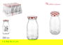 Inde Botella Vidrio 250 ml Mediterraneo con Tapa (24 Unidades)