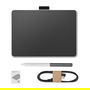 Wacom Tablet One / CTC4110WLW1B Black S - Tablet gráfica digital con lápiz, color negro