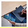 Wacom Tablet One / CTC4110WLW1B Black S - Tablet gráfica digital con lápiz, color negro